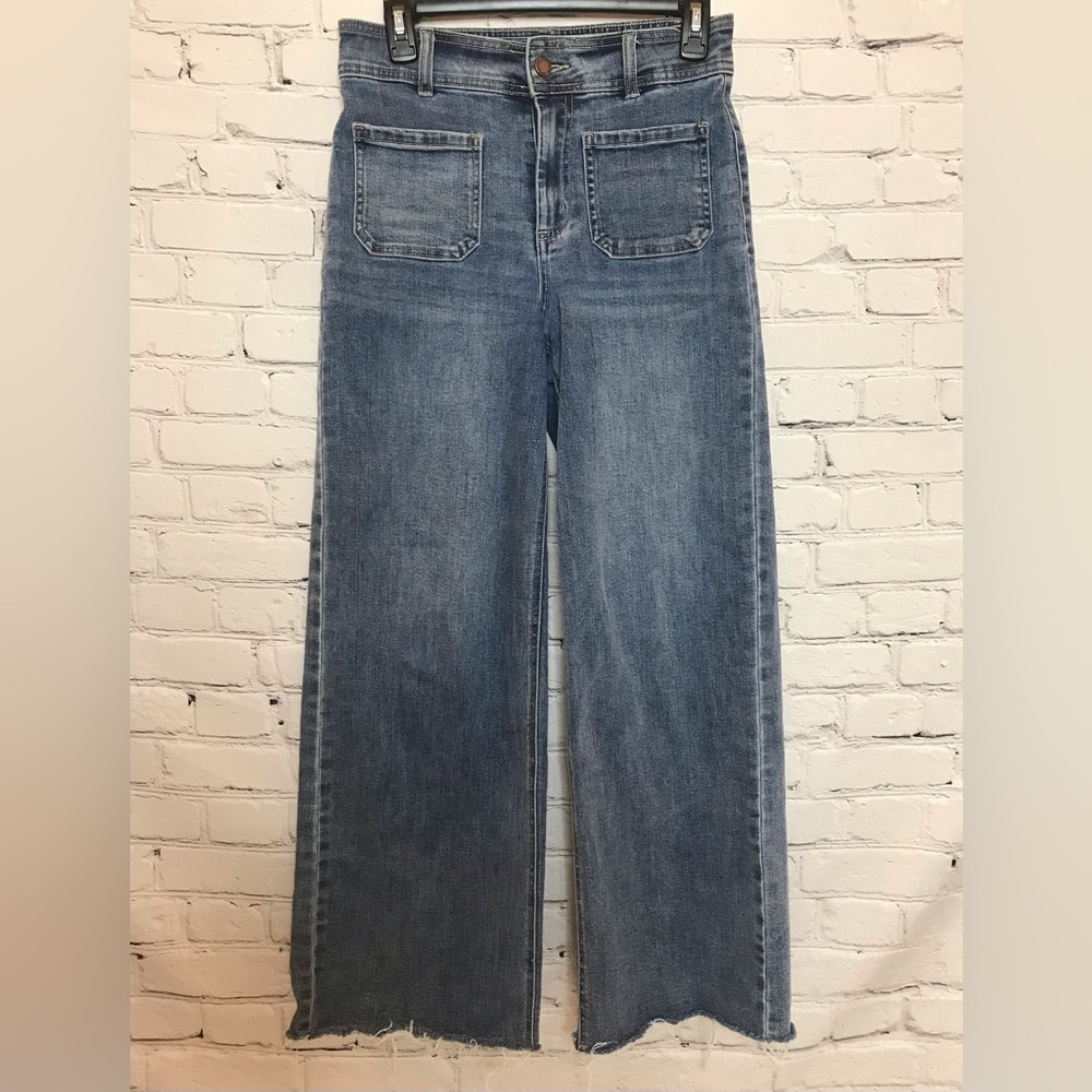 Oat New York Blue Wide Leg Jeans